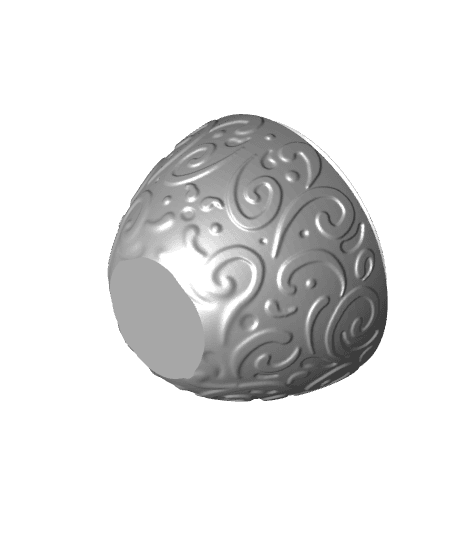 Decorative Dragon Egg 3d model