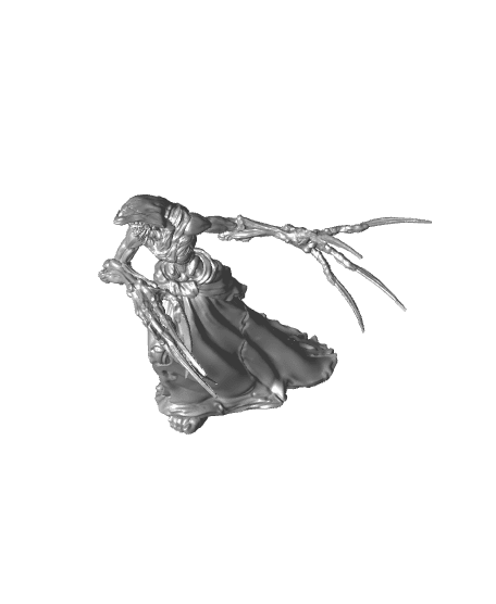 Bone Claw - Monsters of the Multiverse - PRESUPPORTED - Illustrated and Stats - 32mm scale			 3d model
