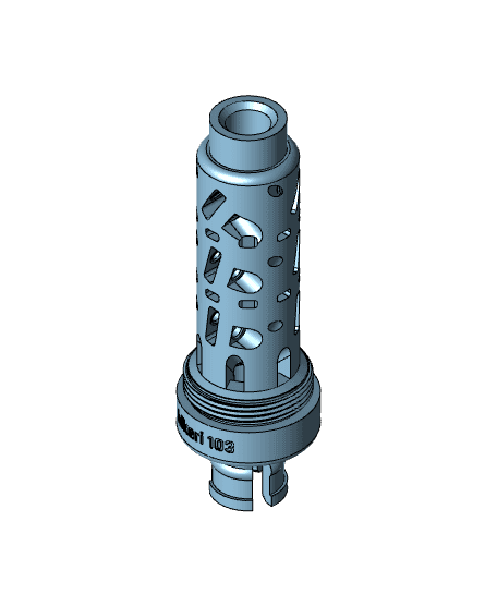 hikari 103 - Nerf Blaster BCAR with quick release 3d model