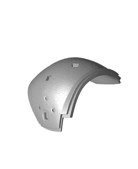 Cloud Strife Shoulder Armor 3D Printer File STL 3d model