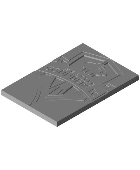 CS Seattle Sounders coaster or plaque 3d model
