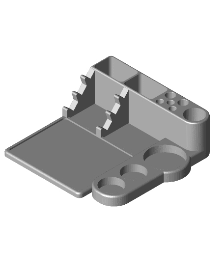 Model X2 Station Dab Tool Organizer 3d model