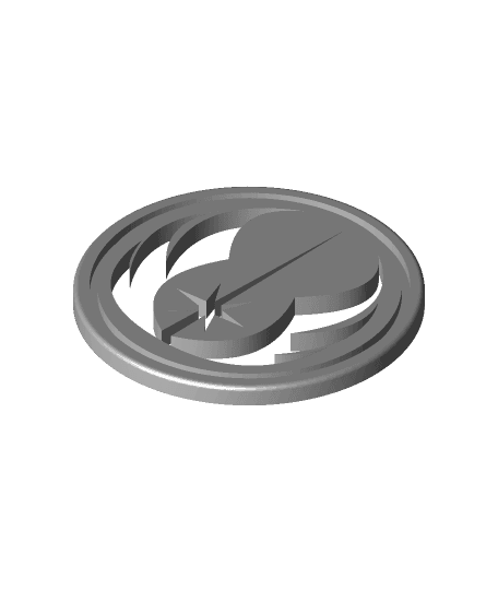 Jedi Order Coin 3d model