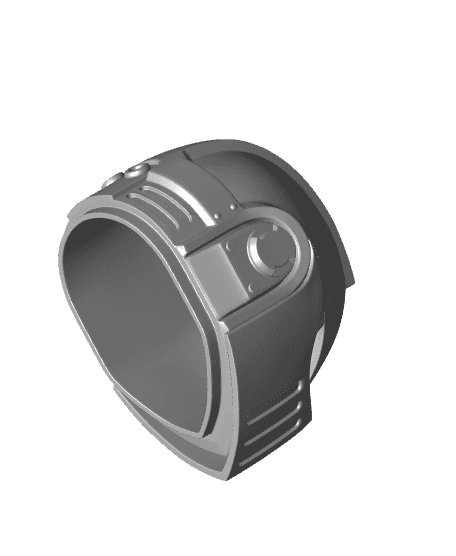 Bulwark Space Marine 2 Helmet 3d model