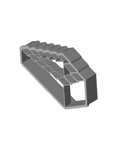 Step Cookie Cutter, Biscuit Cutter 3d model