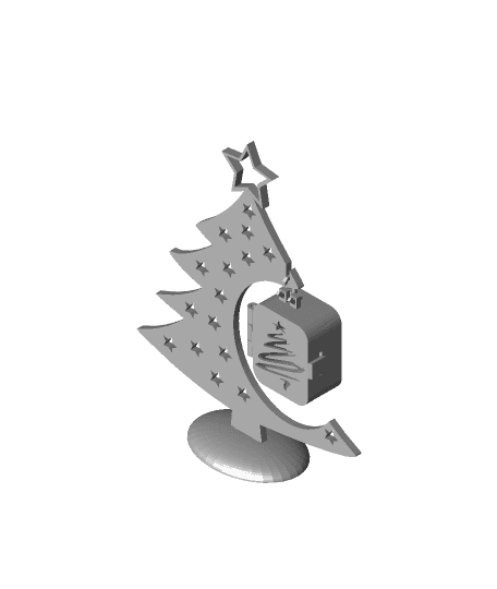 Christmas Tree Boxes 3d model