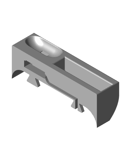 Extender Frame - Wallet Earbuds Holder for MOD Panel 3d model