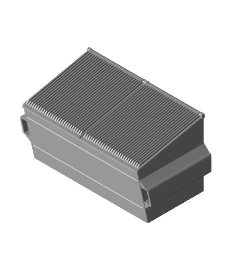 Articulating Mini Dumpster - scale model 3d model