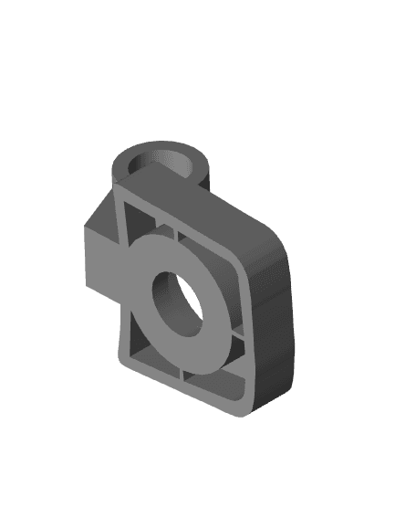 Toliet seat fastener 3d model