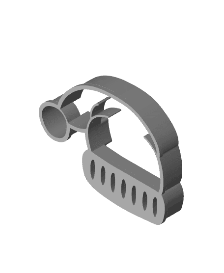 Christmas Cookie Cutter, Biscuit Cutter 3d model