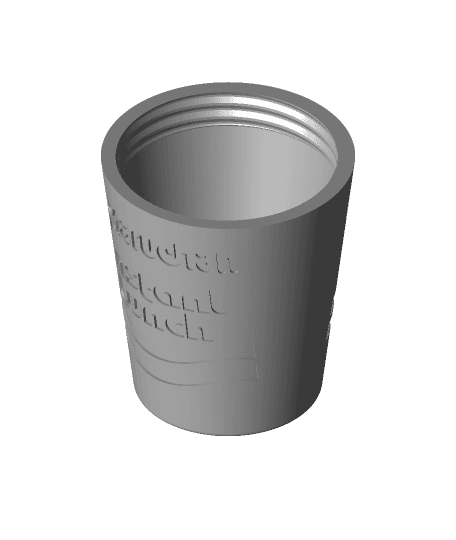 Maruchan Instant Lunch Ramen STASH CUP! WHAT??? #FunctionalArt #3DPrintBunny 3d model
