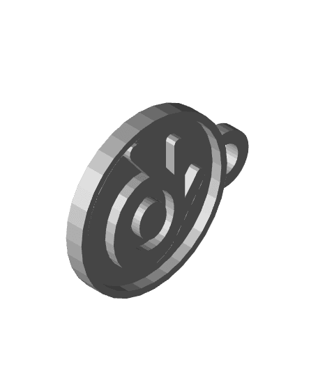 blender logo keychain! 3d model