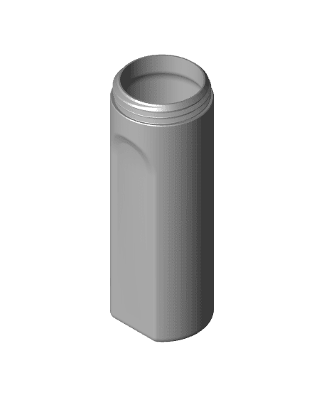 Glasses case with bottle opener 3d model