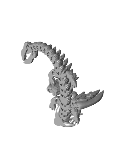 Cancer Dragon 3d model