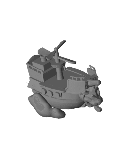 Koopa Airship 3d model