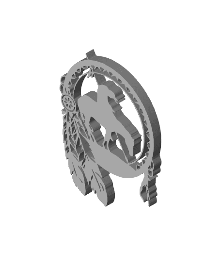 American Indian dreamcatcher.stl 3d model