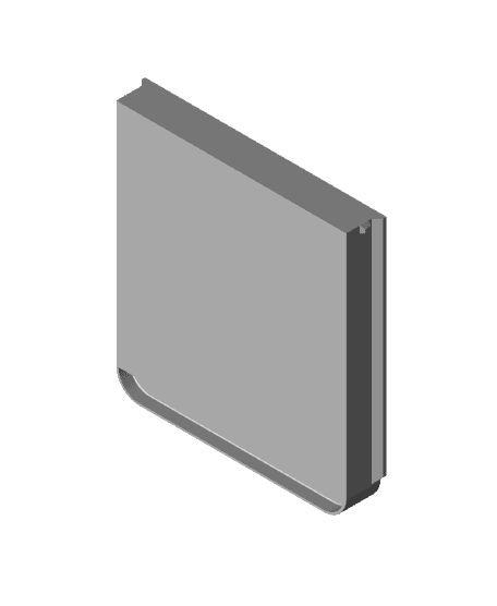Hidden Drawer Storage Box 3d model