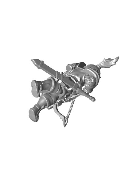 Queen's Knight Crossbow 3d model