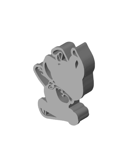 Scooby Cookie Cutter, Biscuit Cutter 3d model