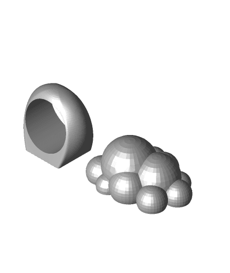 Cloud Ring 3d model