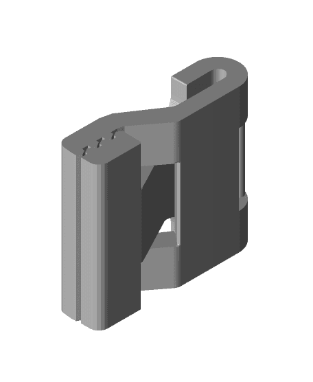 Rubberband Clip / Buckle  3d model
