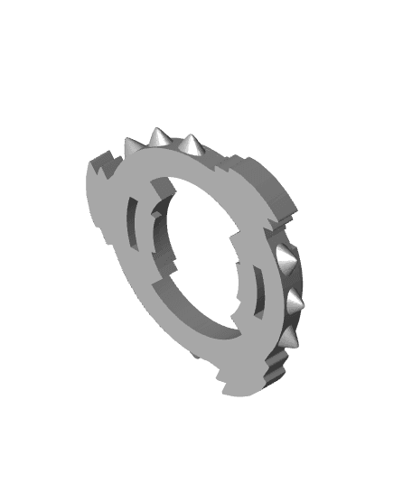 BEYBLADE TRI-SPIXE | ATTACK RING | KELLOGGS SERIES 3d model