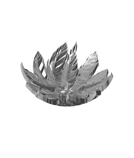 Feather Bowl 3d model