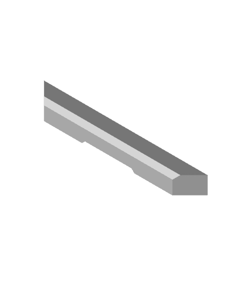 GEN2 Decor - Handles - BlockBar 3d model