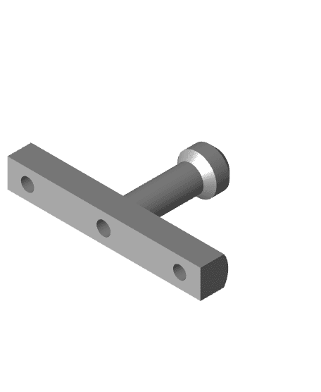 Easy Simple Lock With Safety Latch - Strong Design 3d model