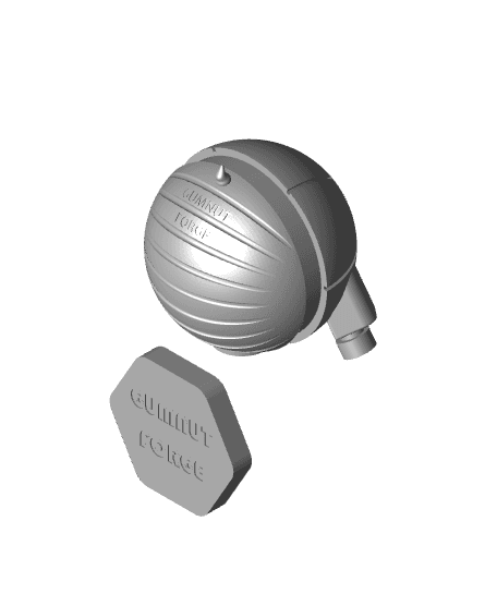 Blastoise Pokeball (COMPLETE & MULTIPART Versions!) 3d model