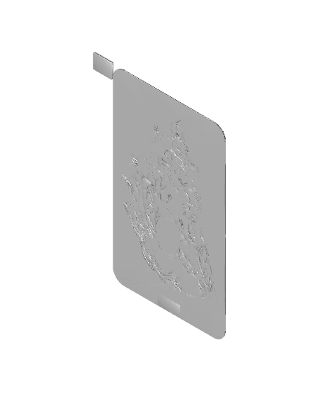 Gambit Backer Plate for Brick Model 3d model