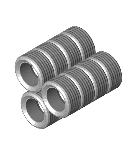 1:64 Tire Wall for Race Track 3d model