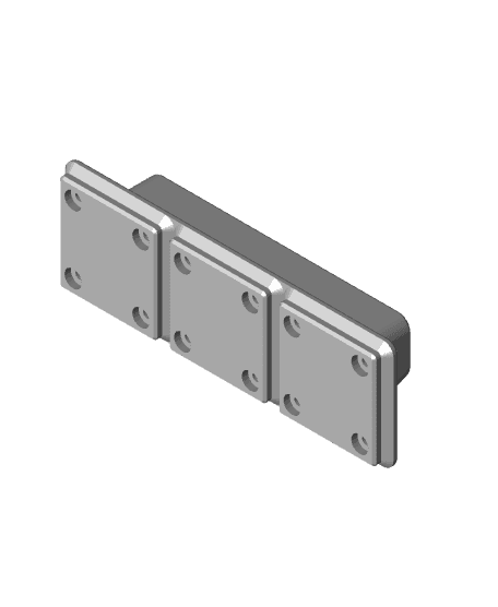 Gridfinity - Mooltipass MiniBLE Stand 3d model