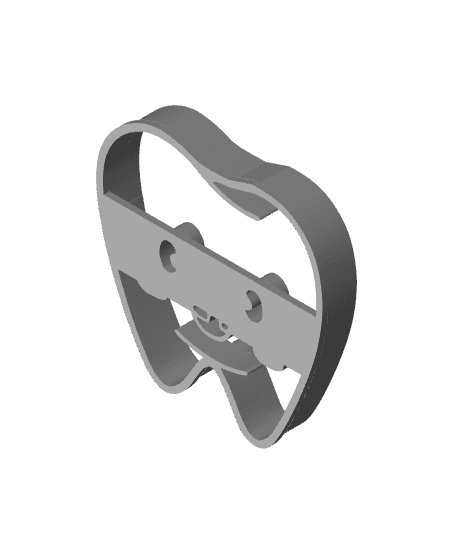 Happy Tooth Cookie Cutter, Biscuit Cutter 3d model