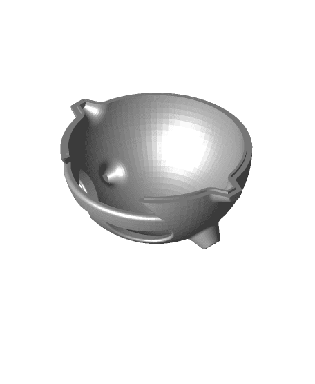 KOFFING POKEMON TEA LIGHT HOLDER 3d model