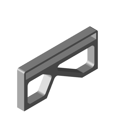 Monitor stand for Ikea BURHULT 3d model
