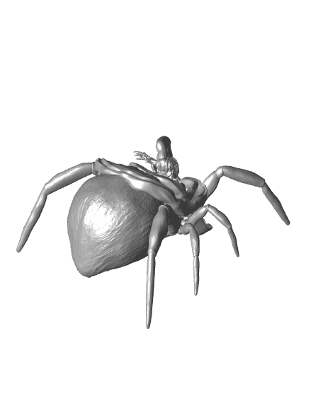 Arachne Spider Queen Bard 3d model