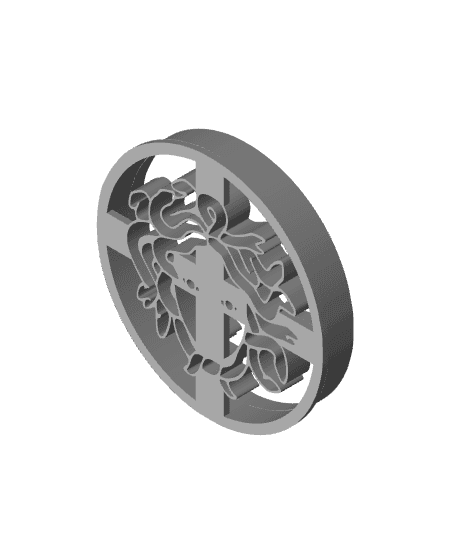 Medusa Cookie Cutter, Biscuit Cutter 3d model