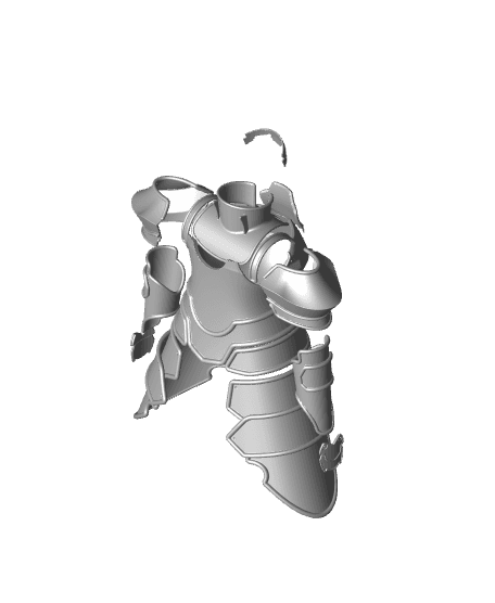 Sword Art Online Alicization Integrity Knight Armor Set 3d model