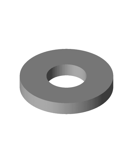 M6 washer 3d model