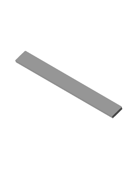 Drumstick holder with custom text 3d model