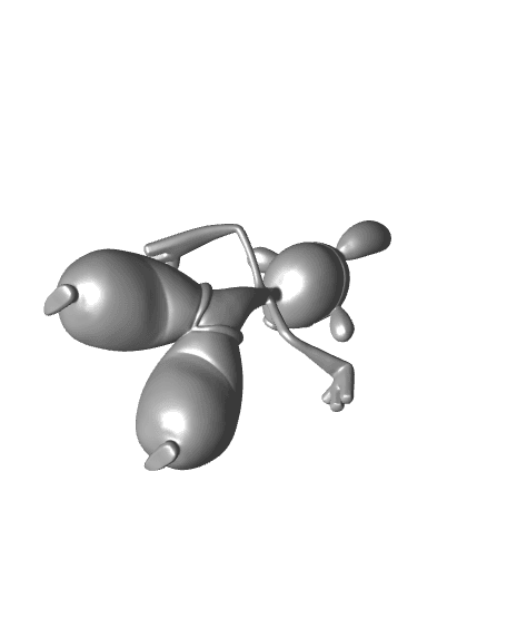 Pokemon Medicham #308 - Optimized for 3D Printing 3d model