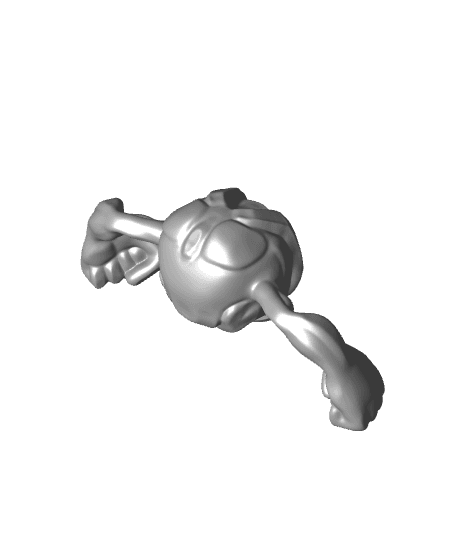 Pokemon Geodude #74 - Optimized for 3D Printing 3d model