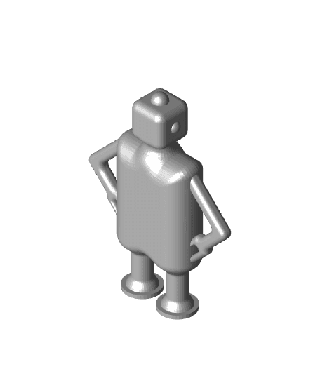 RoboPals - Easy Print Classroom Pack 3d model