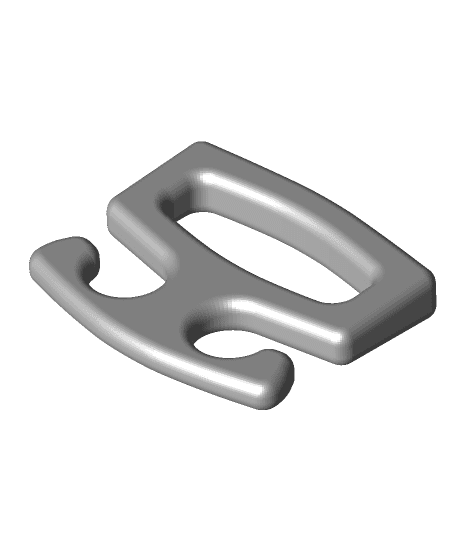 Grocery Bag Handle 3d model