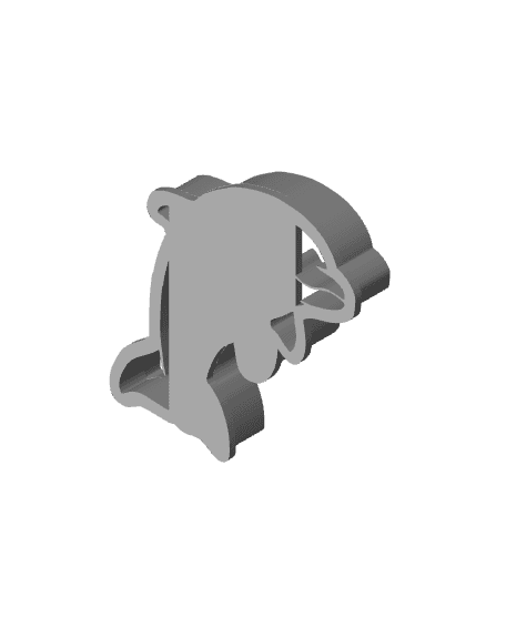 Dolphin Cookie Cutter, Biscuit Cutter 3d model