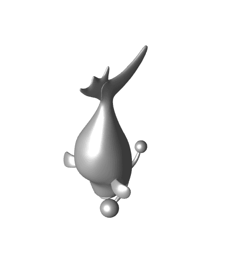 Pokemon Lanturn #171 - Optimized for 3D Printing 3d model