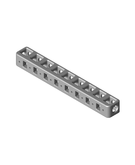 Wall mount for wire cutters (hole 16 x 16 mm) 3d model