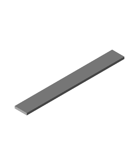 Ikea alex desk gridfinity spacer 3d model