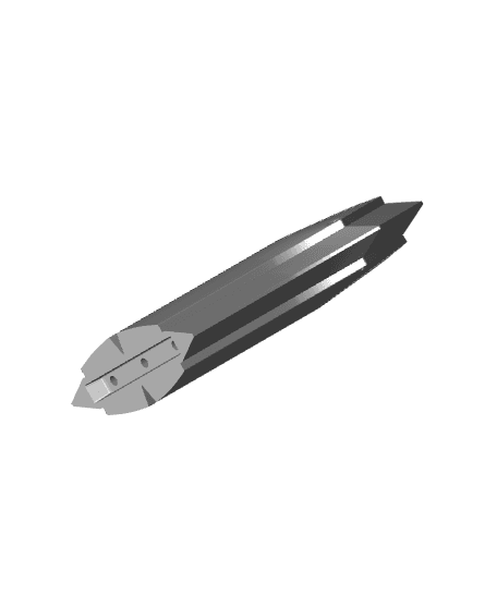 Iron Blade FF7R 3D Printer File STL 3d model